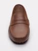 CHARLES & SMITH Leder-Mokassins "Cole" in Hellbraun