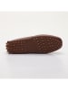 CHARLES & SMITH Leren mocassins "Cole" lichtbruin
