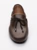 CHARLES & SMITH Leren mocassins "Butler" bruin