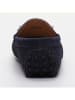 CHARLES & SMITH Leren mocassins "Tom" donkerblauw