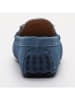 CHARLES & SMITH Leder-Mokassins "Tom" in Blau
