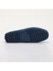CHARLES & SMITH Leder-Mokassins "Tom" in Blau