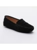 CHARLES & SMITH Leder-Mokassins "Thandie"  in Schwarz