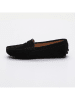 CHARLES & SMITH Leder-Mokassins "Thandie"  in Schwarz