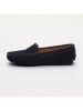 CHARLES & SMITH Leren mocassins "Thandie" donkerblauw