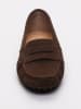 CHARLES & SMITH Leren mocassins "Thandie" bruin
