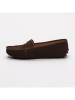 CHARLES & SMITH Leren mocassins "Thandie" bruin