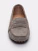CHARLES & SMITH Leder-Mokassins "Thandie"  in Grau