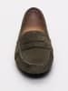CHARLES & SMITH Leder-Mokassins "Thandie"  in Khaki