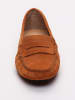 CHARLES & SMITH Leder-Mokassins "Thandie"  in Orange