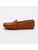 CHARLES & SMITH Leder-Mokassins "Thandie"  in Orange
