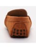 CHARLES & SMITH Leren mocassins "Thandie" oranje
