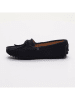 CHARLES & SMITH Leren mocassins "Newton" donkerblauw