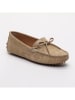 CHARLES & SMITH Leren mocassins "Newton" beige