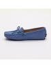 CHARLES & SMITH Leder-Mokassins "Newton" in Blau