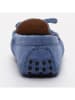 CHARLES & SMITH Leder-Mokassins "Newton" in Blau