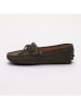 CHARLES & SMITH Leder-Mokassins "Newton" in Khaki