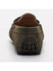 CHARLES & SMITH Leren mocassins "Newton" kaki