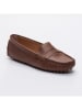 CHARLES & SMITH Leder-Mokassins "Thandie" in Braun