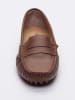 CHARLES & SMITH Leder-Mokassins "Thandie" in Braun