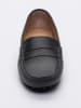 CHARLES & SMITH Leder-Mokassins "Thandie" in Dunkelblau