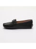 CHARLES & SMITH Leder-Mokassins "Bandy" in Schwarz