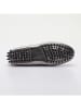 CHARLES & SMITH Leren mocassins "Thandie" zilverkleurig