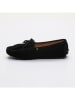 CHARLES & SMITH Leder-Mokassins "January" in Schwarz