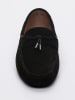 CHARLES & SMITH Leder-Mokassins "Clayton" in Schwarz