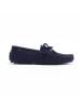 CHARLES & SMITH Leren mocassins "Andy" donkerblauw