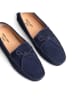 CHARLES & SMITH Leder-Mokassins "Andy" in Dunkelblau