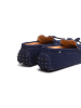 CHARLES & SMITH Leren mocassins "Andy" donkerblauw