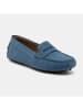 CHARLES & SMITH Leder-Mokassins "Thandie" in Blau
