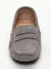 CHARLES & SMITH Leren mocassins "Thandie" grijs