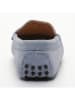 CHARLES & SMITH Leren mocassins "Thandie" lichtblauw