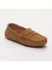 CHARLES & SMITH Leren mocassins "Thandie" lichtbruin