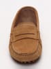 CHARLES & SMITH Leren mocassins "Thandie" lichtbruin