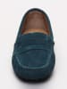 CHARLES & SMITH Leren mocassins "Thandie" turquoise