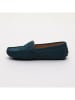 CHARLES & SMITH Leren mocassins "Thandie" turquoise