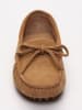 CHARLES & SMITH Leren mocassins "Newton" lichtbruin