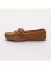 CHARLES & SMITH Leren mocassins "Newton" lichtbruin