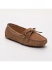 CHARLES & SMITH Leren mocassins "Newton" lichtbruin