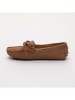 CHARLES & SMITH Leren mocassins "Newton" lichtbruin