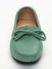 CHARLES & SMITH Leren mocassins "Newton" groen