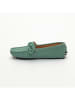 CHARLES & SMITH Leren mocassins "Newton" groen