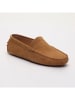 CHARLES & SMITH Leren mocassins "Lenny" lichtbruin