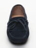 CHARLES & SMITH Leren mocassins "Emma" donkerblauw