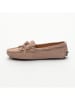 CHARLES & SMITH Leren mocassins "Emma" lichtroze