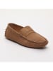 CHARLES & SMITH Leder-Mokassins "Cole" in Hellbraun