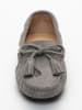 CHARLES & SMITH Leder-Mokassins "January" in Grau